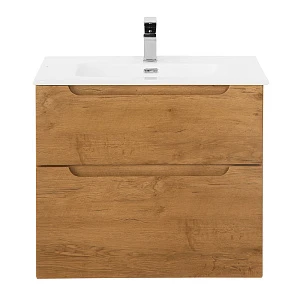 Тумба с раковиной BelBagno Etna H-60 70 подвесная, 2 ящика, Rovere Nature