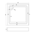 Поддон для душа Iddis Optima Home 90х90 - превью 1