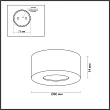 Потолочный светодиодный светильник Odeon Light Bene 4282/7CL - превью 2
