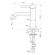 Смеситель Caprigo Don 53-022-NER черный - превью 1