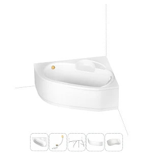Комплект с ванной Lavinia Boho Bell Pro 202011772