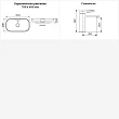Раковина для ванной Wellsee Croquis 2.0 201000628 в наборе 2 в 1 - превью 2