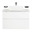 Мебель для ванной BelBagno Etna H-60 80 подвесная, со столешницей, 2 ящика, Bianco Lucido - превью 1