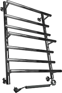 Электрический полотенцесушитель Двин Q Primo Electro 80/50 1"-3/4"-1/2" хром ТЭН справа