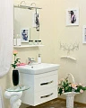 Мебель для ванной Sanflor Одри 80 подвесная - превью 1