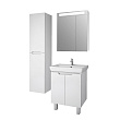 Мебель для ванной комнаты Dreja Q Plus (D) 70 с дверками белый глянец