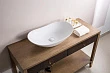 Раковина BelBagno BB1404 накладная 60х36 см, белая - превью 1