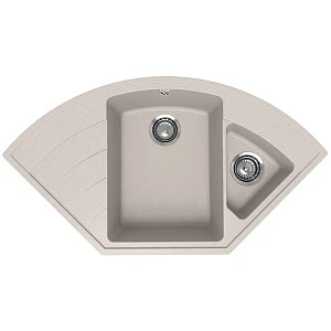 Мойка кухонная Ulgran Quartz Marta 1000-10 100х55 см, песок