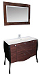 Мебель для ванной Aquanet Мадонна 90  эбен с кристаллами Swarovski