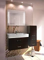 Тумба для комплекта Aquaton Америна 80 темно-коричневая - превью 2