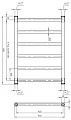 Водяной полотенцесушитель Zehnder Stalox STXI-060-045 нержавеющая сталь - превью 2