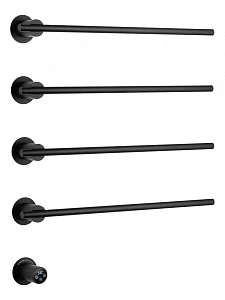 Электрический полотенцесушитель Wonzon & Woghand DORTMUND WW-A364-MB 60х55 см, черный