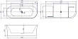 Акриловая ванна Allen Brau Priority 170x78 139778A-GW белый глянец левая - превью 1
