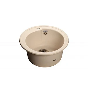 Мойка кухонная GranFest Rondo R-450, белая