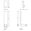 Держатель туалетной бумаги Decor Walther Contract 650260 черный матовый - превью 1