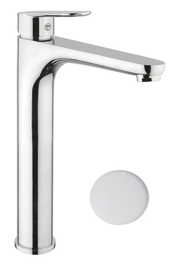 Смеситель Fiore Kevon 81BB8119 для раковины с донным клапаном белый