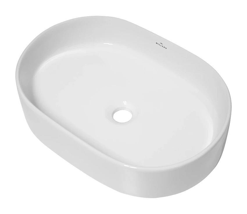 Раковина Milleau Nuage MU0055B-GW 50х35 накладная, белый