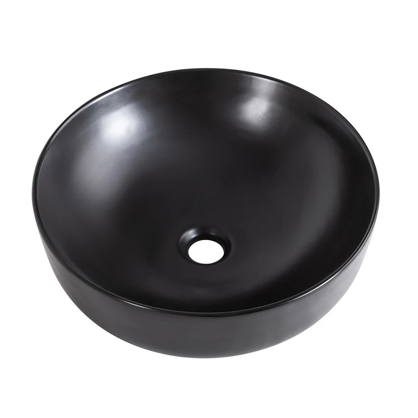 Раковина BelBagno BB1315-H301 накладная 41х41 см, черная матовая