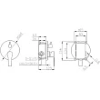 Смеситель для душа ESKO SB 83-3 матовый черный - превью 1