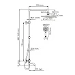 Душевая стойка WasserKRAFT Mindel A188.067.058.WM Thermo белая матовая - превью 1