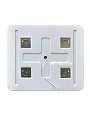 Зеркало BelBagno SPC-MAR-800-800-LED-BTN с подсветкой и кнопочным выключателем - превью 2