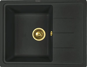 Мойка кухонная Zorg Granit GR 615 BLACK BRONZE бронза