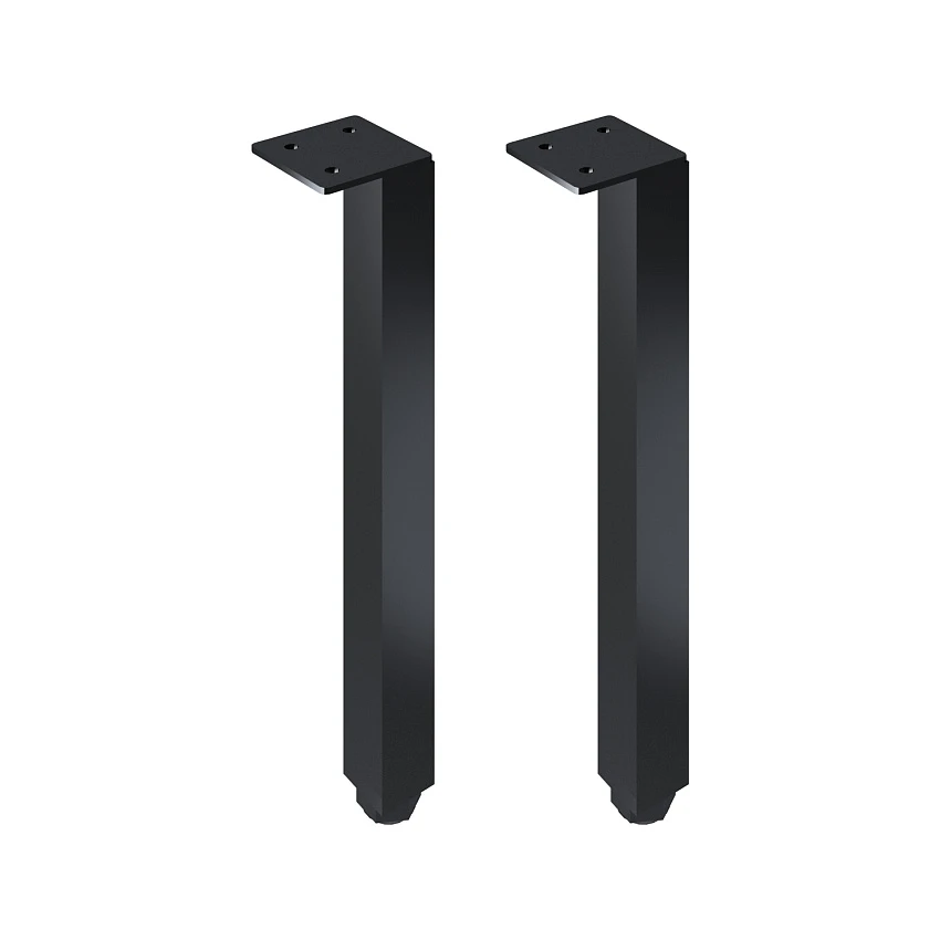 Ножки для мебели Wellsee Useful Extras 241903000 черный матовый