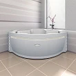 Акриловая ванна Radomir Сорренто 2 140x140 с подголовниками - превью 1