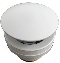 Донный клапан для раковины Paffoni ZSCA050BO белый матовый