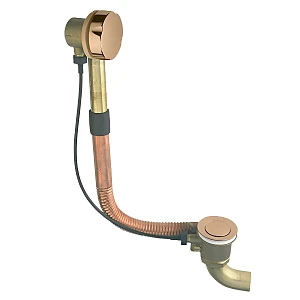 Слив-перелив Webert AC0033980 полуавтомат, розовое золото
