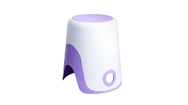Корзина для белья Fixsen WENDY FX-7073-49 фиолетово-белый
