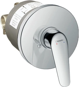 Смеситель Hansgrohe Novus 71068000 С ВНУТРЕННЕЙ ЧАСТЬЮ для душа