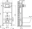 Инсталляция для унитаза OLI Oli 120 eco 879236 Sanitarblock mechanic - превью 1