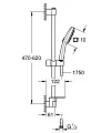 Душевой гарнитур Grohe Tempesta Cube 110 26907003 - превью 1