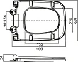 Крышка-сиденье BelBagno Dory BB2138SC с микролифтом - превью 1
