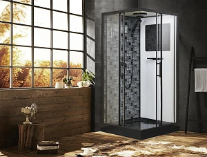 Душевая кабина Esbano Elegancia ESKBB100CKR