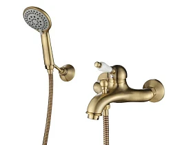 Смеситель Aksy Bagno Biti 301 для ванны с душем, bronze