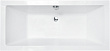 Акриловая ванна Besco Quadro 180x79 см WAQ-180-PK