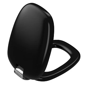 Крышка-сиденье VitrA Plural 126-483-009 с микролифтом, черная матовая