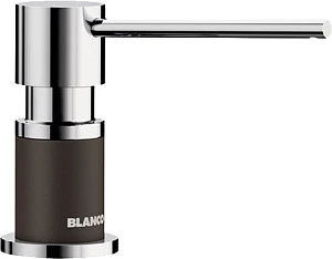 Дозатор Blanco Lato 525815 хром/кофе