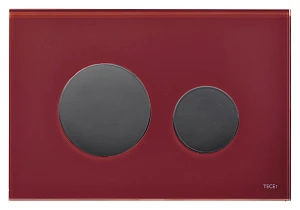 Кнопка смыва TECE Loop Modular 9240679 рубиновая, кнопка на выбор