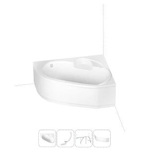 Комплект с ванной Lavinia Boho Bell Pro 202011174