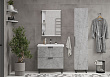 Мебель для ванной Volna Twing 80.2Y напольная, бетон/белый