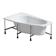 Акриловая ванна Corpanera Milano 150х90 L CN05054WHL асимметричная (без опор) - превью 1