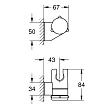 Настенный держатель Grohe Tempesta 27595001 - превью 1