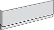 Экран Ravak Chrome 160 см с креплением - превью 2