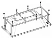 Монтажный набор для ванны Roca Sureste 170x70 ZRU9302771 - превью 2