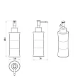 Дозатор Sapho Simple Line PR8121 хром - превью 1