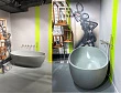 Ванна из искусственного камня ArtCeram File FLW001 05 169х87 отдельностоящая, белый матовый - превью 2