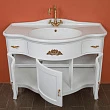 Мебель для ванной La Beaute Classic Nora белый матовый, фурнитура золото - превью 2